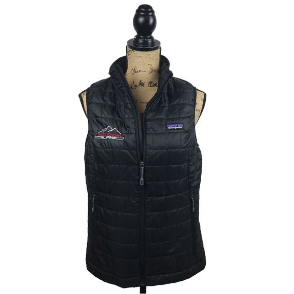 Patagonia Nano Puff Vest Primaloft Black Full Zip - Picture 2 of 9